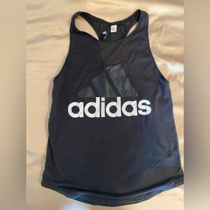 Adidas black tank top